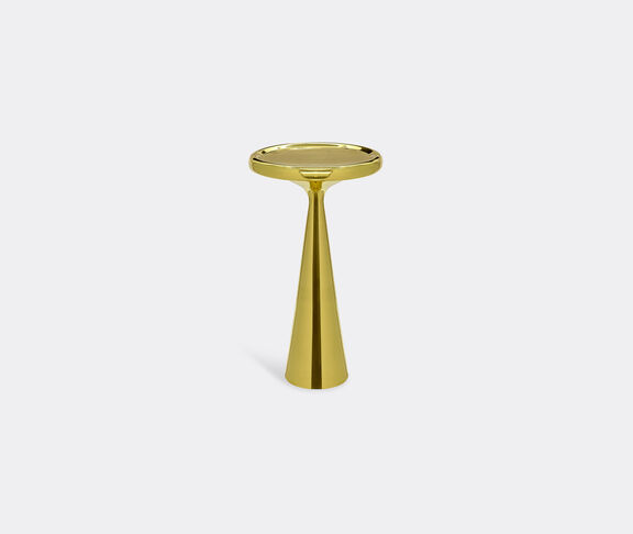 Tom Dixon 'Spun' table, tall lacquered brass ${masterID}
