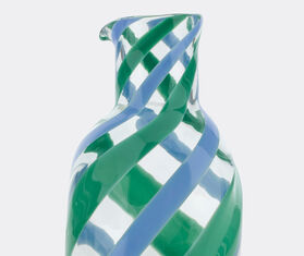 Lisa Corti 'Pervinch' bottle, light blue and green MULTICOLOUR LICO26BOT370LIL