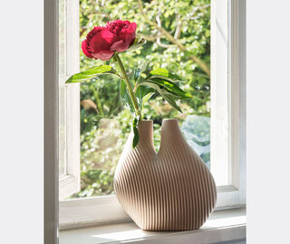 Hay 'Chamber' vase BEIGE HAY120CHA920BEI