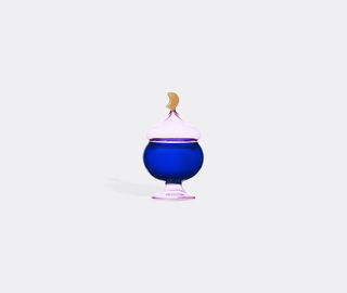 Ichendorf Milano 'Sogni D&rsquo;Oriente' container with lid, blue and pink BLUE ICMI25SOG181MUL