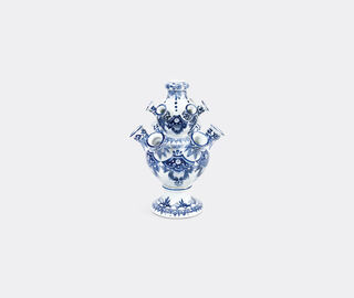 &amp;k Amsterdam 'Tulip Pyramid' vase, blue BLUE AMST25VAS059BLU