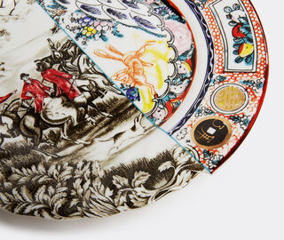 Seletti 'Hybrid Eusapia' dinner plate MULTICOLOUR SELE22HYB237MUL