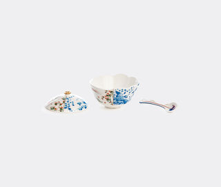 Seletti 'Hybrid Maurilia' sugar pot with spoon MULTICOLOUR SELE22HYB480MUL