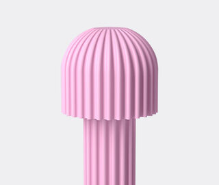 artetica 'Pliss&eacute;' portable lamp, meringue pink PINK ARTE26LAM232PIN