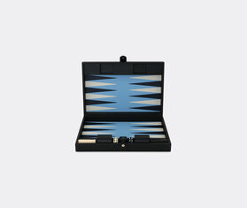 Smythson &#39;Panama&#39; backgammon case, black BLACK SMYT23PAN217BLK