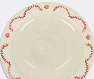 House of Capricorn 'Viana' soup plate, set of two, red RED HOCA26VIA568RED