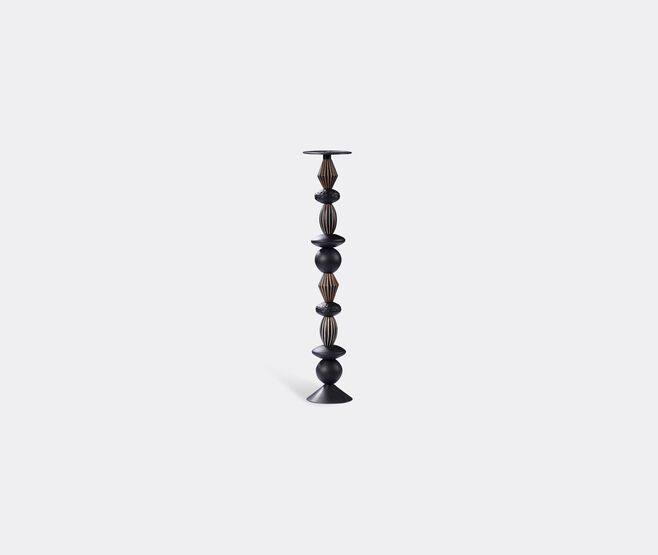 Zanat 'Play & Burn' candleholder set, large BLACK ZANA20PLA022BLK
