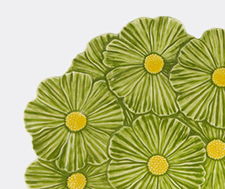 Bordallo Pinheiro 'Maria Flor' charger plate, set of two, green MULTICOLOR BOPI26MAR903MUL