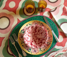 Cabana 'Speckled' small bowl, pink PINK CABA23SPE606PIN