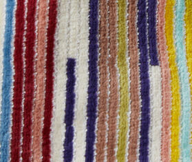 Missoni &#39;Melody&#39; hooded bathrobe, black multicolor MULTICOLOUR MIHO24MEL338BLK