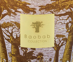 Baobab Collection &#39;Sacred Trees Cocody&#39; candle, small, yellow and brown MULTICOLOUR BAOB25SCE738MUL