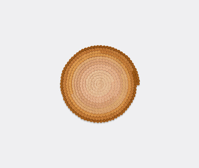 Cc-tapis 'Swirl' rug, yellow multicolor MULTICOLOUR CCTA25SWI808YEL