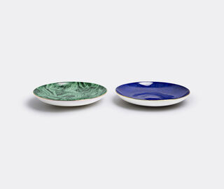 L'Objet 'Lapis' round platter MULTICOLOUR LOBJ15LAP875BLU