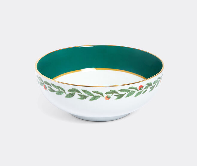 La DoubleJ 'Libellula', serving bowl, green MULTICOLOUR LADJ25SER731MUL