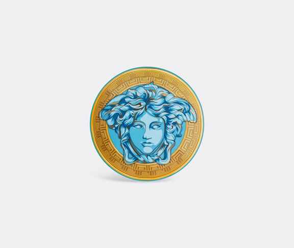 Rosenthal Medusa Amplified Service Plate 33 Cm Blue Coin multicolour ${masterID} 2