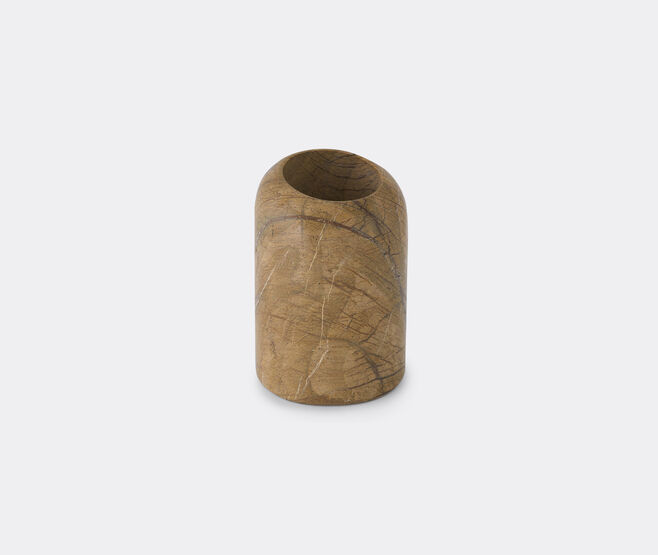 Tom Dixon 'Boulder' vase, wide, gold GOLD TODI26BOU442GOL