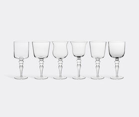 Bitossi Home Set of six glasses, clear TRANSPARENT BIHO19DIS758TRA