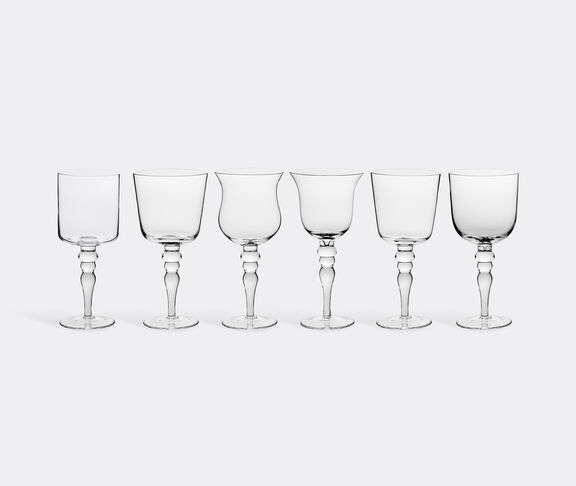 Bitossi Home Set of six glasses, clear undefined ${masterID} 2