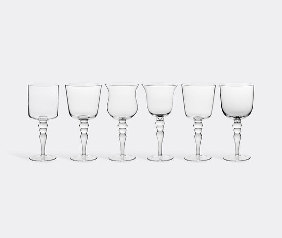 Bitossi Home Set of six glasses, clear undefined ${masterID}