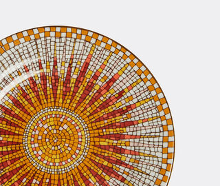 La DoubleJ 'Sunrays' dessert plate, set of two, multicolor MULTICOLOUR LADJ24SUN229MUL