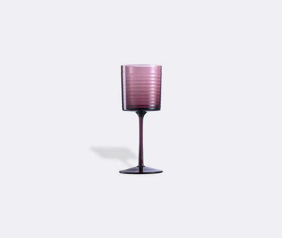 NasonMoretti 'Gigolo' water glass, striped violet Violet ${masterID}