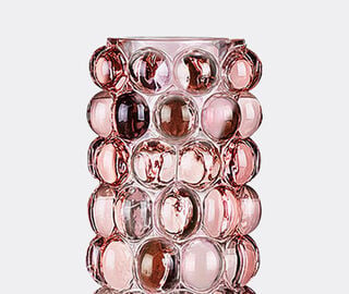 Skogsberg&amp;Smart 'Hurricane Boule' vase, mini, ros&eacute; PINK SKOG26HUR126PIN