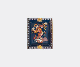 La DoubleJ 'The Dragon' ashtray, midnight blue BLUE LADJ25ASH455MUL