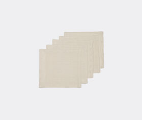 Once Milano Cocktail napkins, set of five, cream IVORY ONMI20COC863WHI