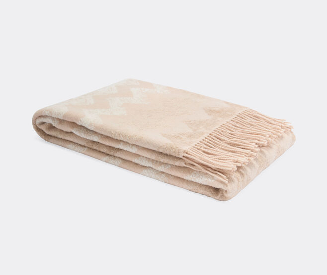 Missoni 'Gessetti' throw, natural MULTICOLOUR MIHO25GES672BEI