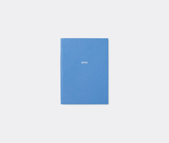 Smythson 'Soho' 2025 weekly diary, Nile blue BLUE SMYT24PAS581BLU