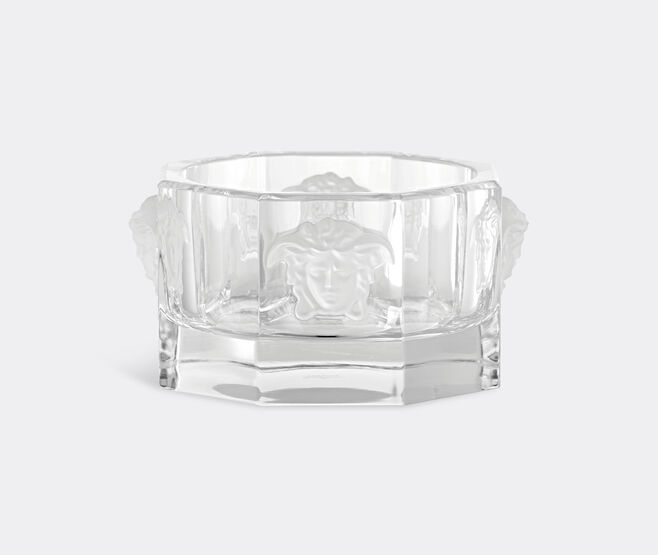Rosenthal 'Medusa Lumiere' bottle coaster TRANSPARENT ROSE22MED089TRA
