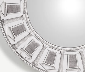 Fornasetti &#39;Architettura&#39; mirror MULTICOLOUR FORN23FRA497MUL
