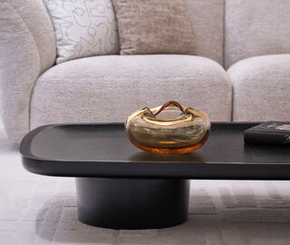 Gardeco 'Ocean Vidrio' vase, amber AMBER GARD25VAS326AMB