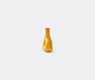 POLSPOTTEN 'Three Ears' vase, small, yellow YELLOW POLS26VAS248YEL