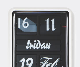 Established &amp; Sons 'Font' wall clock, large BLACK ESTS18FON041BLK