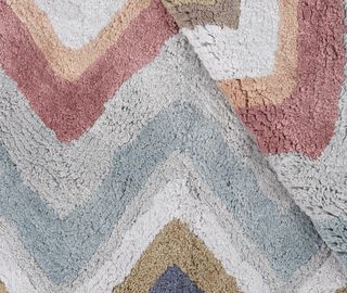 Missoni 'Amone' bath mat, blue BLACK MIHO21AMO018MUL