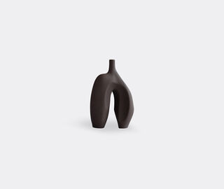 101 Copenhagen 'Ni' vase, medium, chocolate brown BROWN COPH26NIV480BRW
