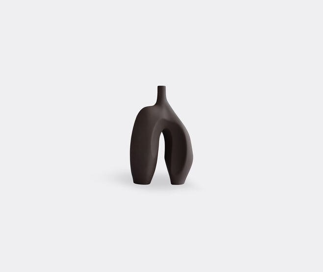 101 Copenhagen 'Ni' vase, medium, chocolate brown BROWN COPH26NIV480BRW