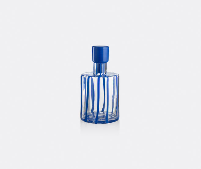 NasonMoretti 'Cyrcus' bottle, blue stripe BLUE NAMO25CYR999BLU