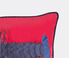 Les-Ottomans 'Lobster' embroidered cushion multicolor OTTO23COT187MUL