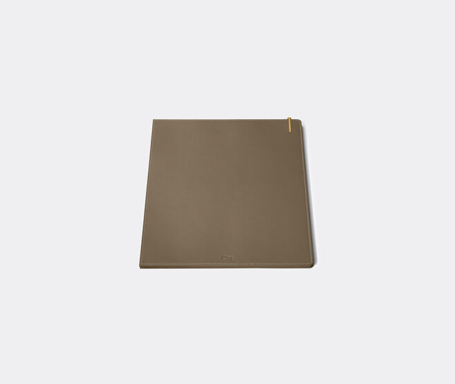 Poltrona Frau 'Zhuang Desk' working pad TAUPE POFR20ZHU676GRN