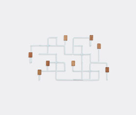 Gejst &lsquo;Underground&rsquo; coat rack, white WHITE GEJS23UND018MUL