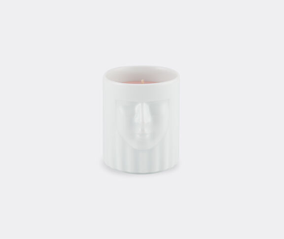 Ginori 1735 'The Lady' vase candle, flamingo White ${masterID}