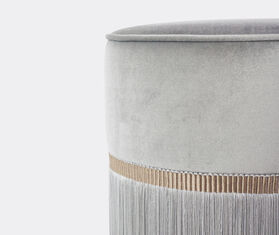 Lorenza Bozzoli Couture &#39;Couture&#39; ottoman, medium, grey GREY LOBO20COU301GRY