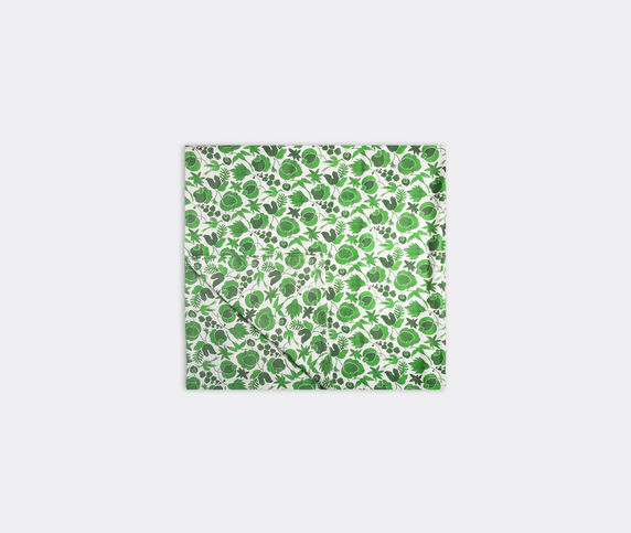 La DoubleJ 'Wildbird' tablecloth, medium, green green LADJ23MED785GRN