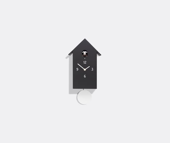 Domeniconi 'Zuba' cuckoo clock, black BLACK DOME25CUC450BLK