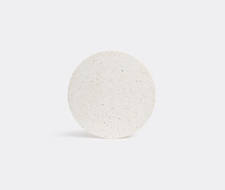 Serax 'Terrazzo' plate large, white WHITE SERA19PLA910WHI