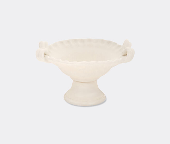 Bitossi Home 'Bow' centerpiece, tall, ivory IVORY BIHO26DEC920IVO