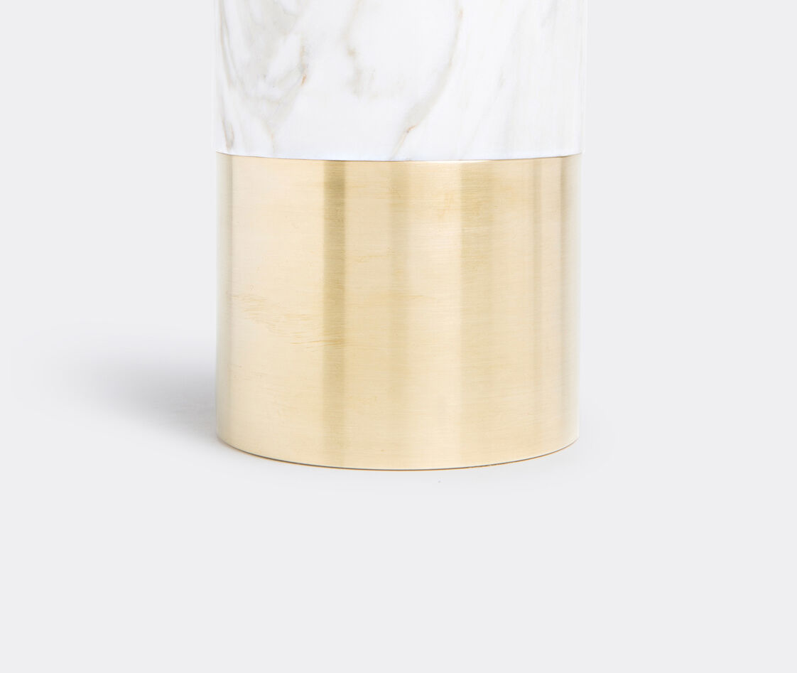 Shop Michaël Verheyden Vases White In White, Grey, Brass