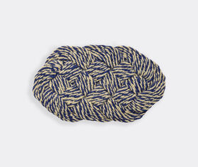 Hay &#39;Coco&#39; doormat, blue and off-white MULTICOLOUR HAY125COC211BLU